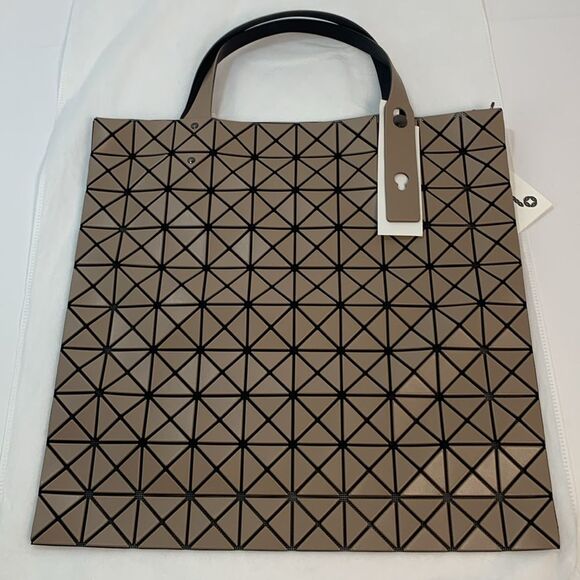 NWT Bao bao Issey Miyake Prism Tote brown - Picture 9 of 11